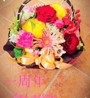 ☆一周年のお祝い(´ω｀*)☆