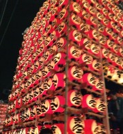 提灯祭り～(≧▽≦)